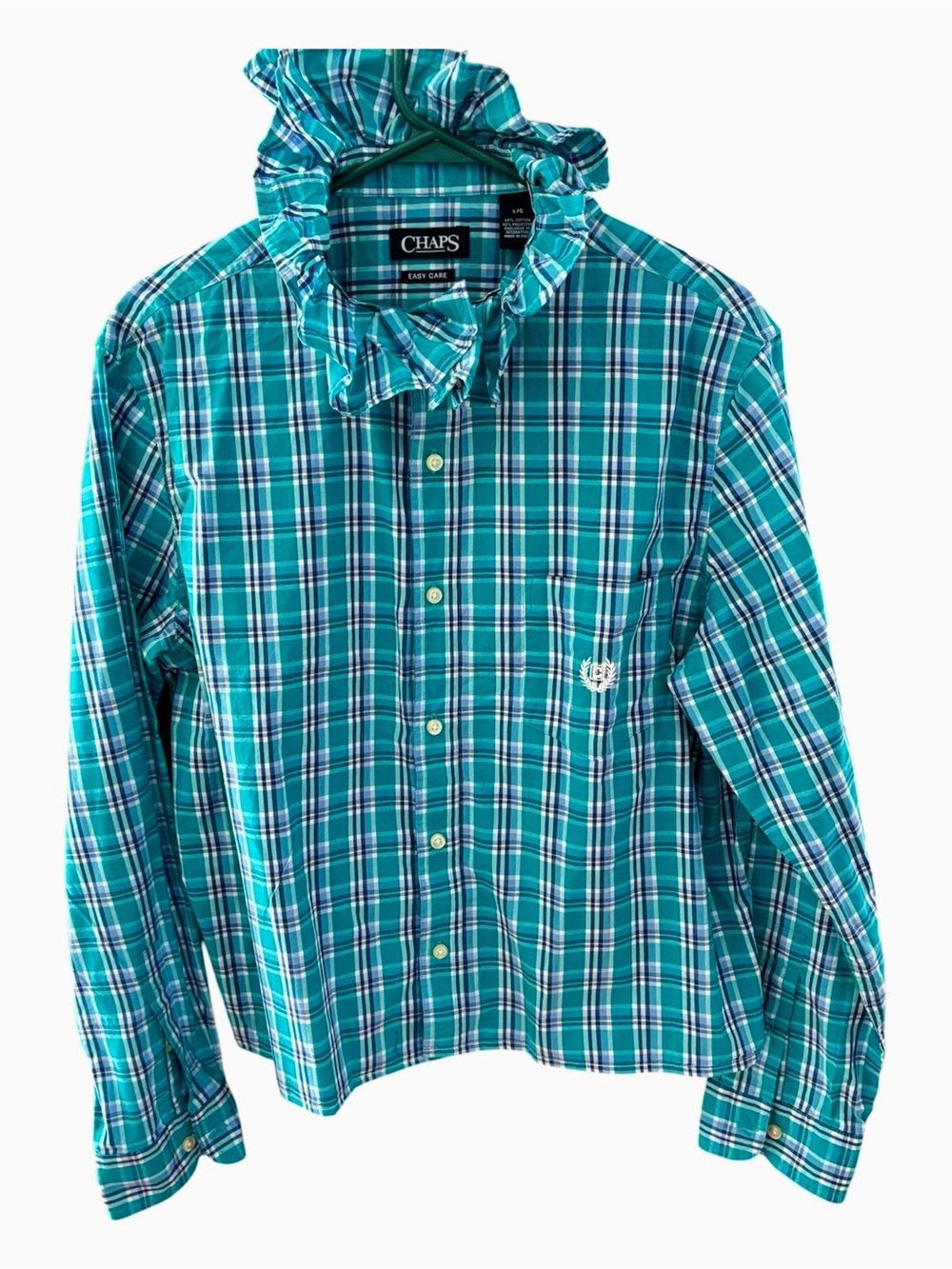 Ralph Lauren for Chaps! Ruffled Collar Shirt for Women